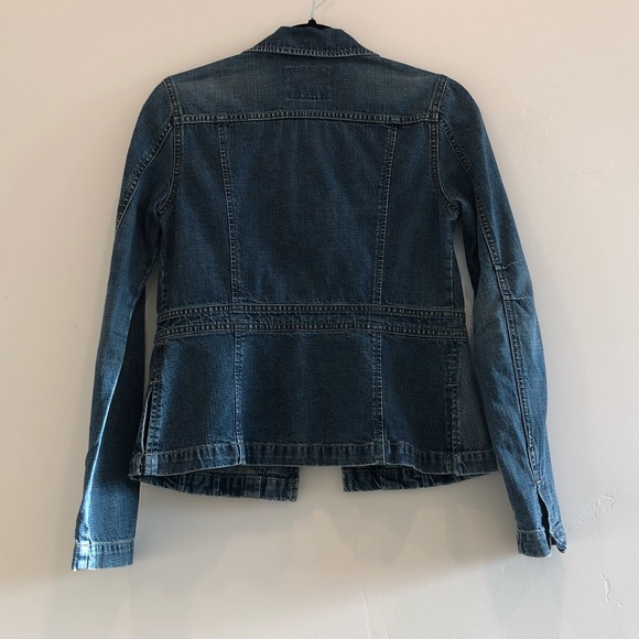Lucky Brand Denim Jean Jacket with Pockets Blue - Picture 6 of 8
